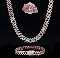 Image 3 of 12mm Cuban Miami Chain