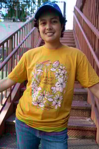 Image 3 of "Our Lives Are Not Temporary"  Gold T-Shirt by the Cosmic Feminist