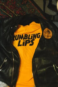 Rumbling Lips Yellow T-shirt
