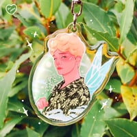 Image 1 of Fairy Chen Glitter Acrylic Keychain