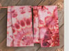 Ice-dyed Tea Towel Set in Red Sangria