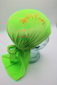 Classic Velvet Durags - Lime Green & Orange