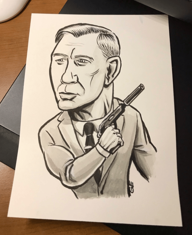 Image of Daniel Craig as James Bond