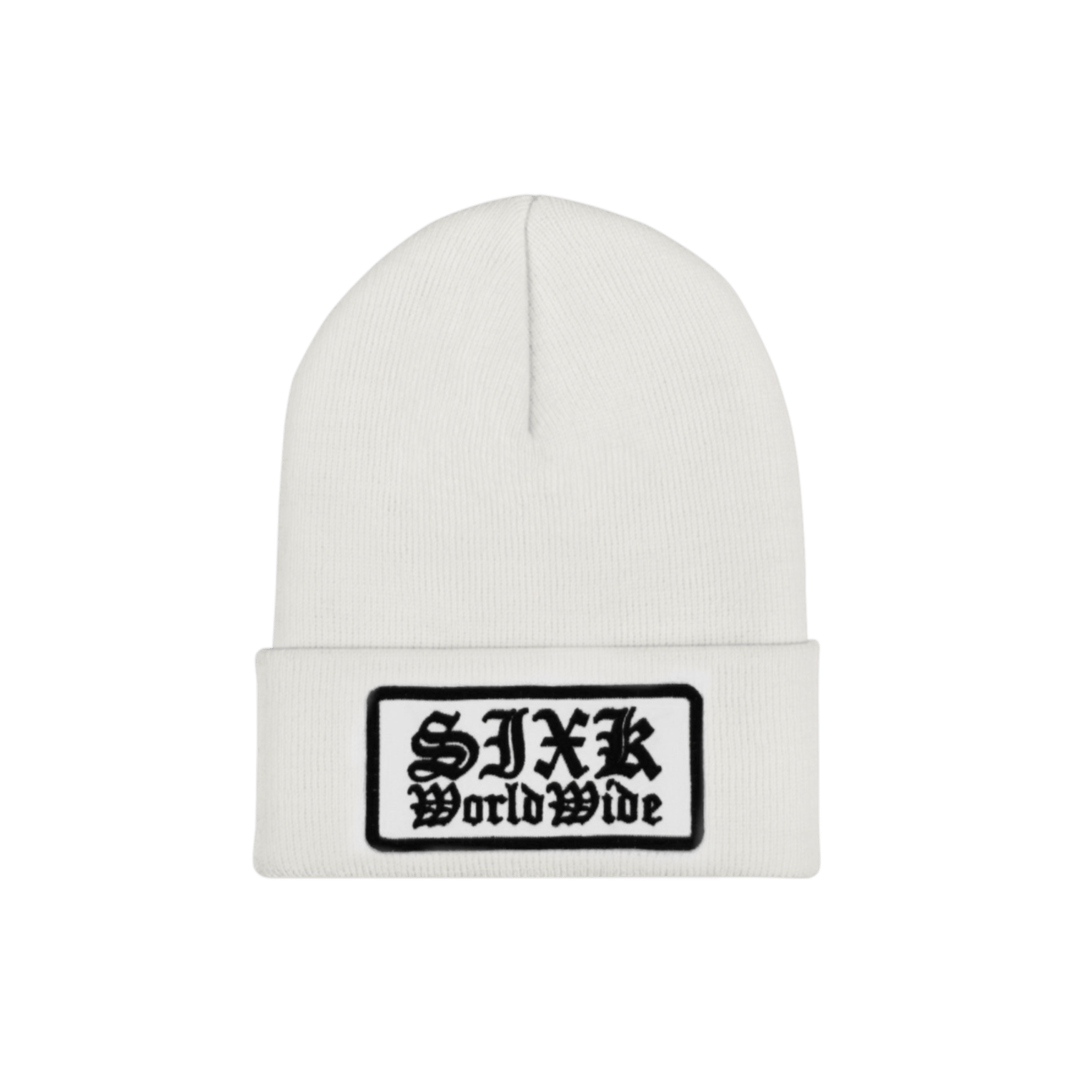 box logo beanie hat