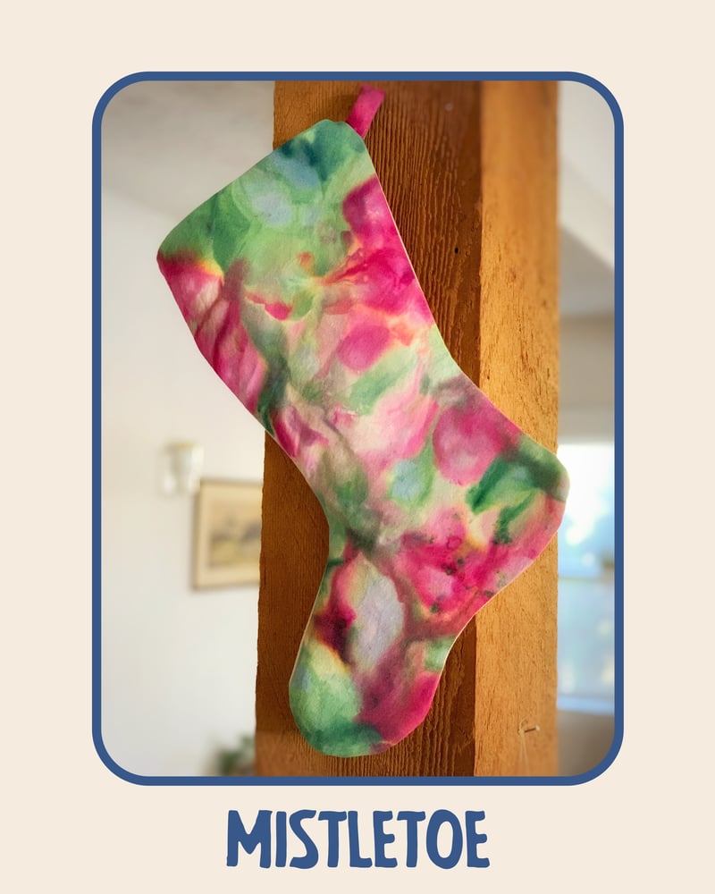 Image of HAND SEWN CANVAS STOCKINGS