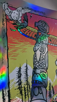 Image 3 of Eric Church, "Gather Again Tour". Vancouver, BC  ** Rainbow Foil Variant **