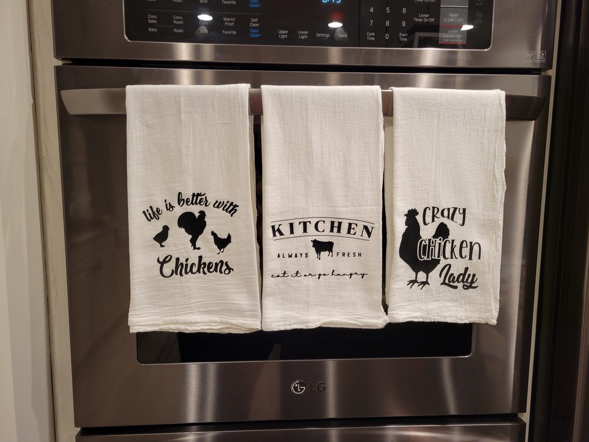 Welcome to our Farmhouse & Farm Sweet Farm  Floursack Kitchen Towels - The  Creative Mutt