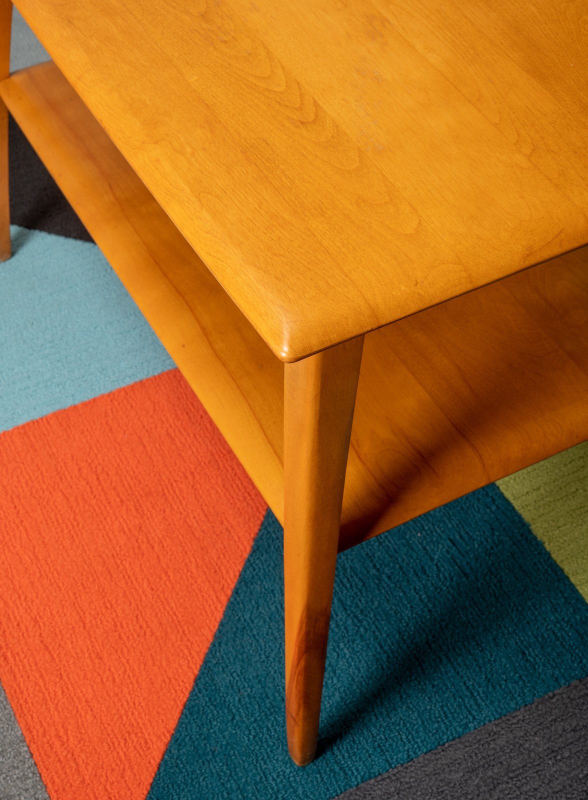 1962 Heywood Wakefield End Table 20X30 in Honey Blonde