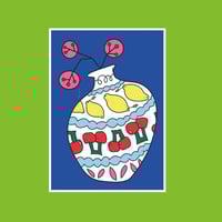 Image 2 of Fruity Vase 🍊🍒🍋🍉