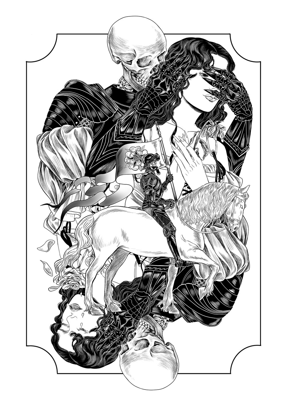Death XIII - A4 or A3 Art Print