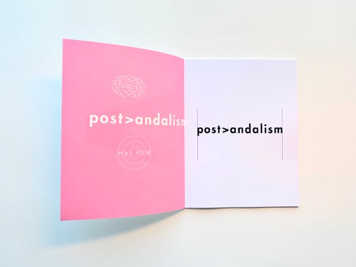 Image of Post>andalism Booklet