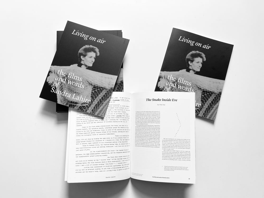 Living on air: the films and words of Sandra Lahire