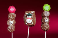 Image 4 of Chocolate dipped marshmallows available in seasonal variations 