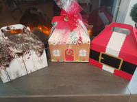 Festive gift boxes filled with Treats