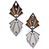 Image 2 of PLISSÉ DOUBLE Earring