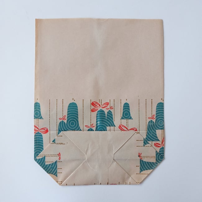 Vintage Christmas Paper Bags