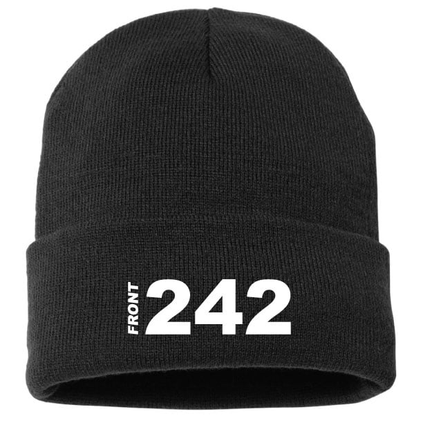 FRONT 242 - KNIT CAP / Wax Trax Only