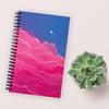 Candy Dreams  | Dotted Page Spiral Notebook | Blue Back