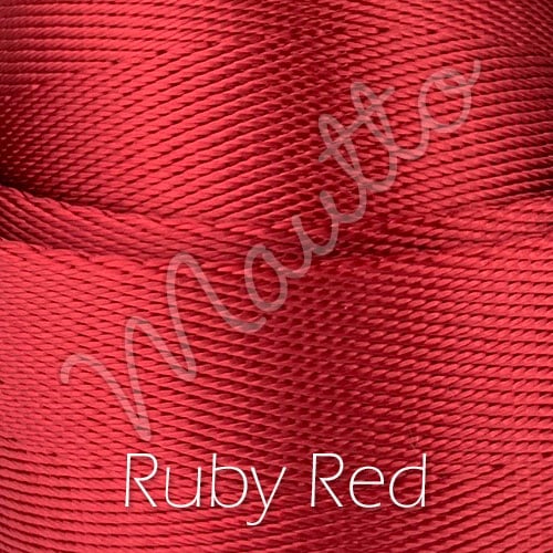 Image of Ruby Red Adjustable Strap for Bags - Luxurious Satin Nylon, 1.5" Wide - U Shape #16XLG Hooks