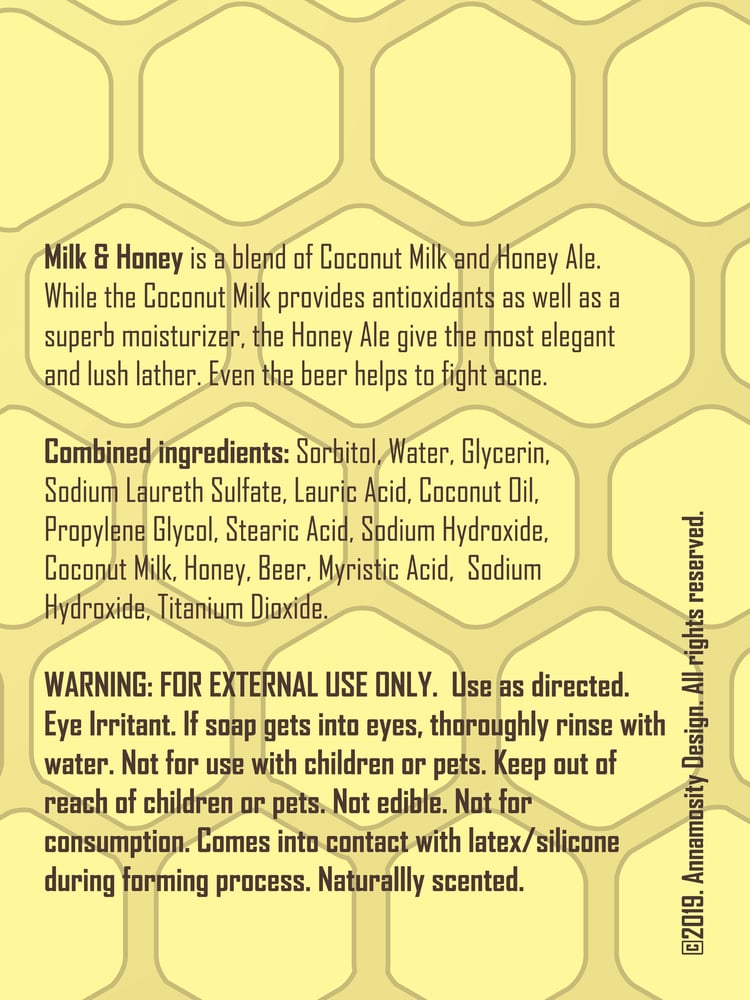 Image of Milk & Honey - Bar Soap