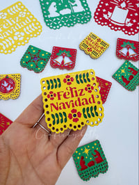 Image 2 of Papel  Picado Navideño