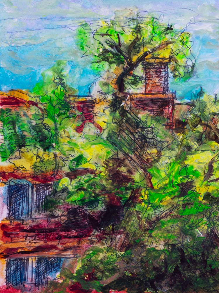 Image of ||| PRINT ||| - "Lake Michigan Was Peaceful that Day - Pt 1"