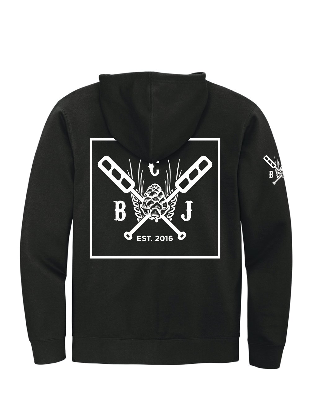 Image of CBJ The ZipUp Hoodie - Dark Helmet