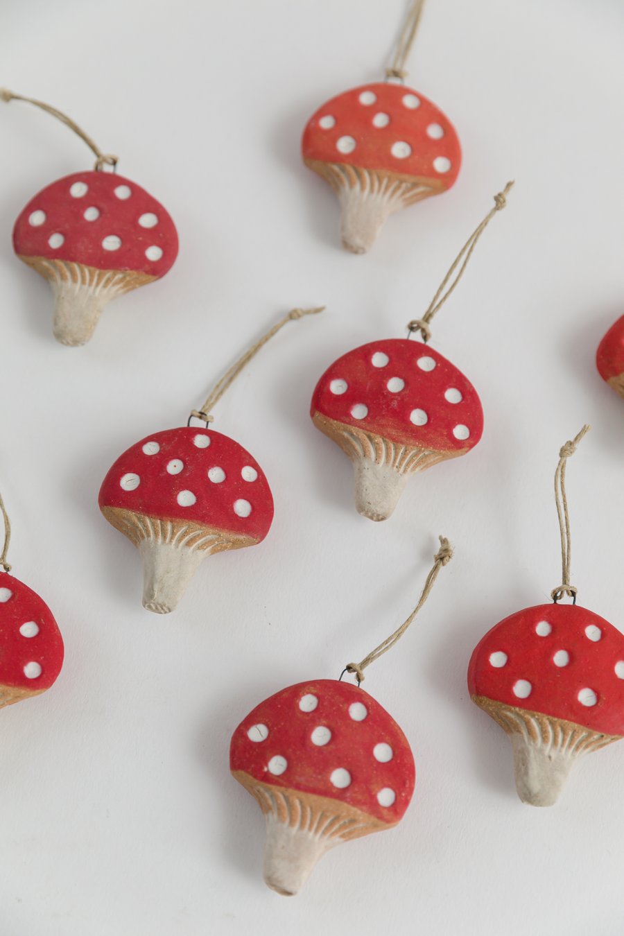 Image of Red Mushroom Ornament