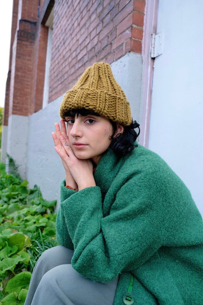Image of Siska Toque (Peruvian Highland Wool - shown in Lichen, more colours)