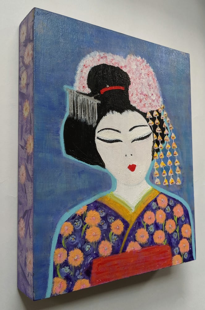 Image of "Geisha with the Blue Aura"