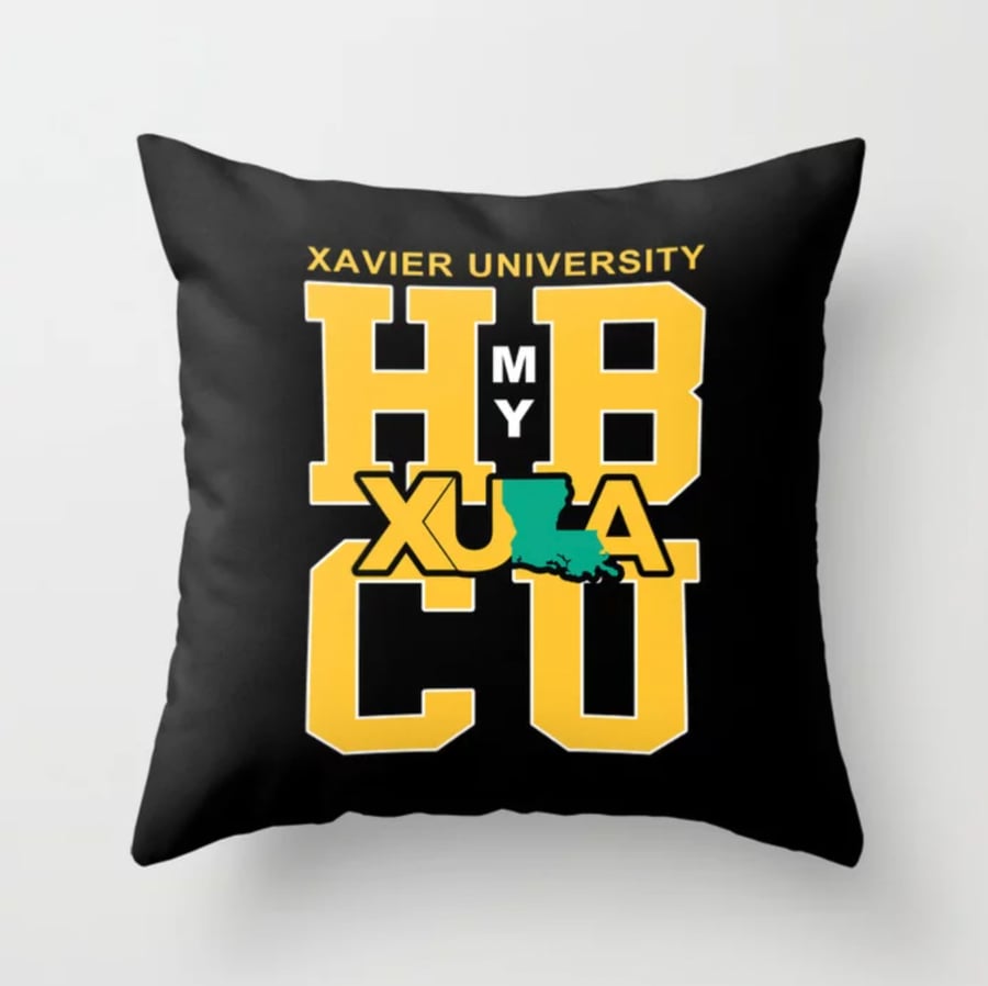 Image of Xavier HBCU Pillow
