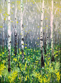 Image 1 of Rainy Birches