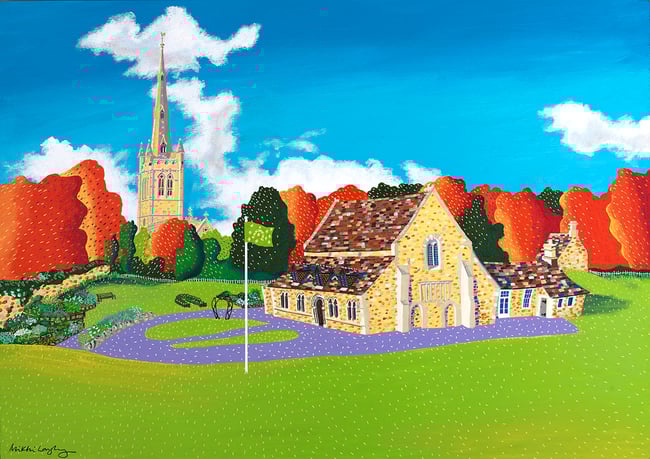 Oakham Castle Original Painting