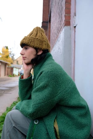 Image of Siska Toque (Peruvian Highland Wool - shown in Lichen, more colours)