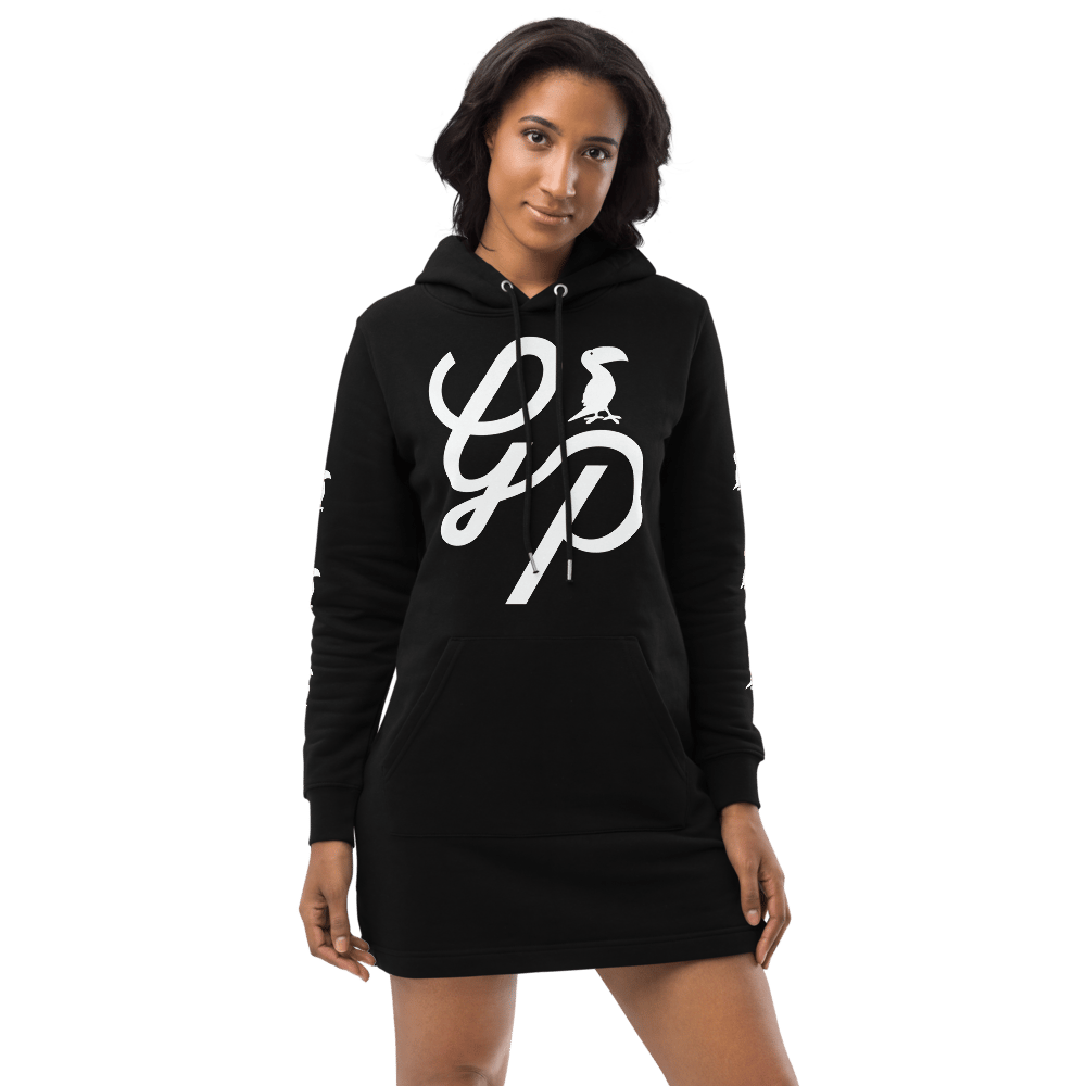 Grey Pastel "Solidarity" Hoodie Dress