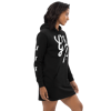 Grey Pastel "Solidarity" Hoodie Dress 