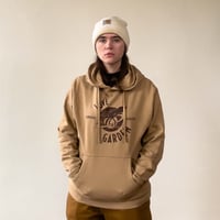 Image 1 of Single Color Logo Pullover Hoodie