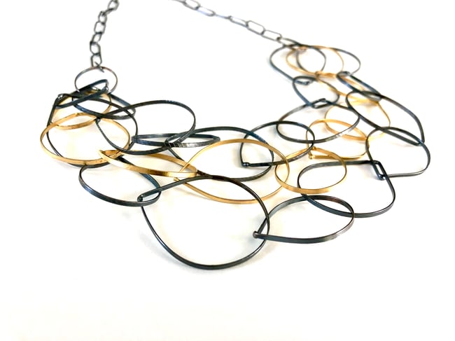 Long Loop Chain Necklace | Mociun 18