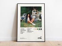 Image 1 of SZA - Ctrl Album Cover Poster