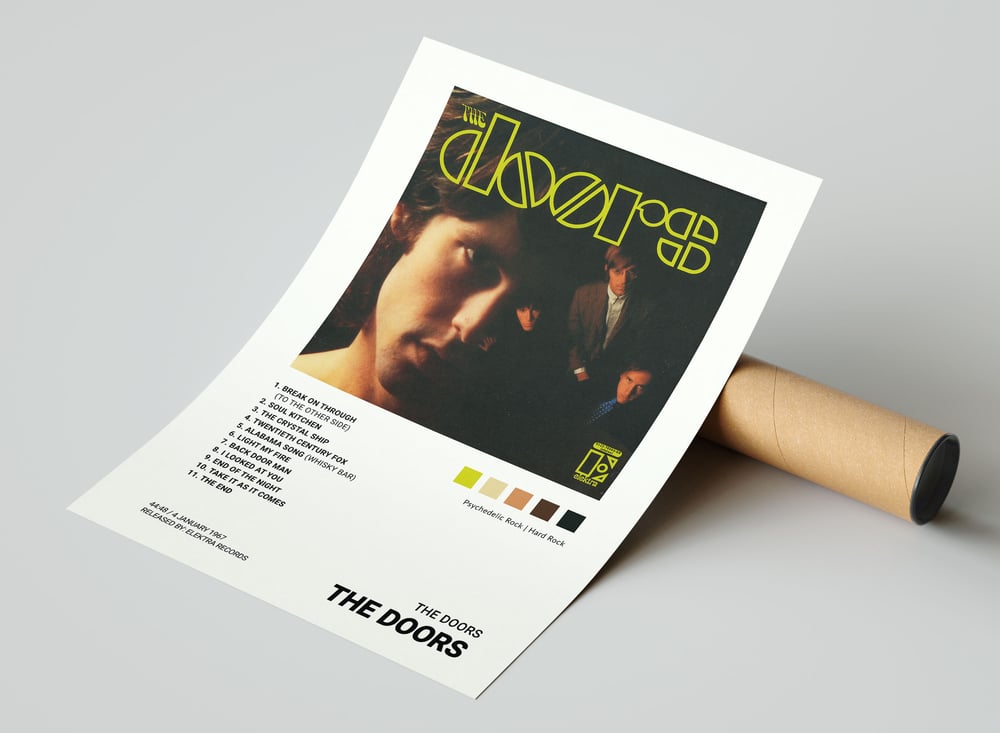 The Doors - The Doors Album Cover Poster
