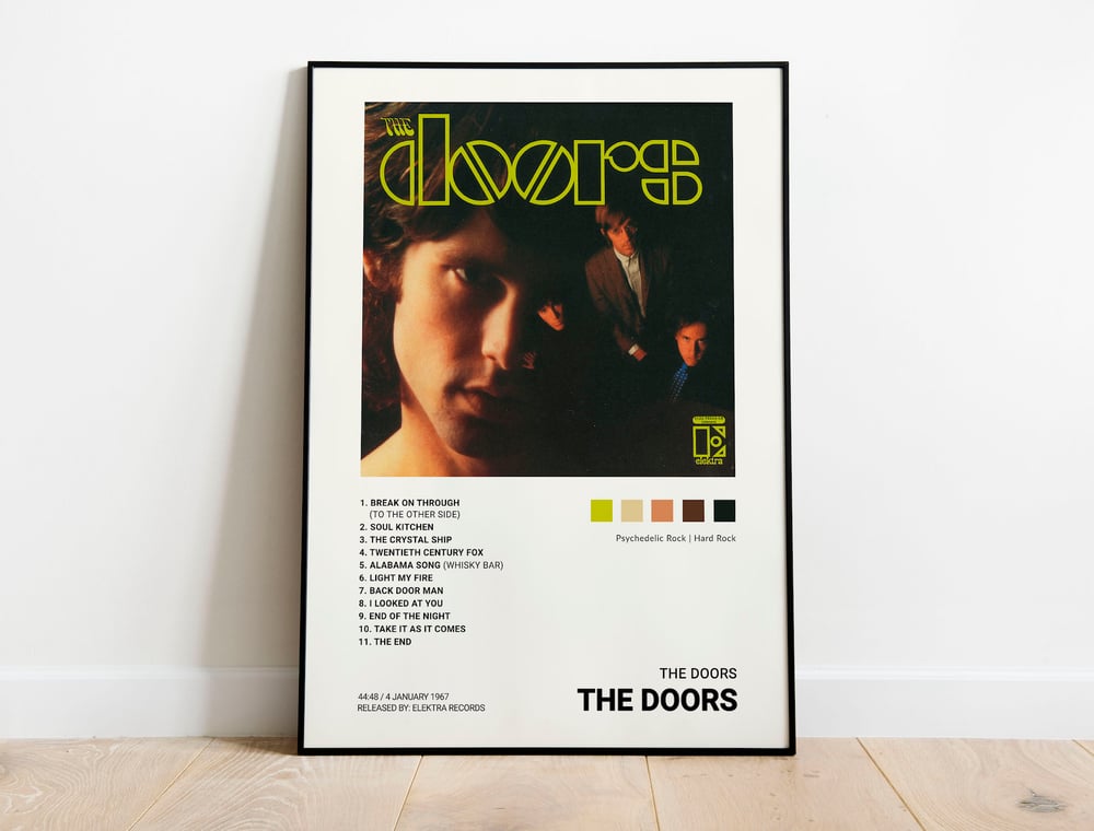 The Doors - The Doors Album Cover Poster