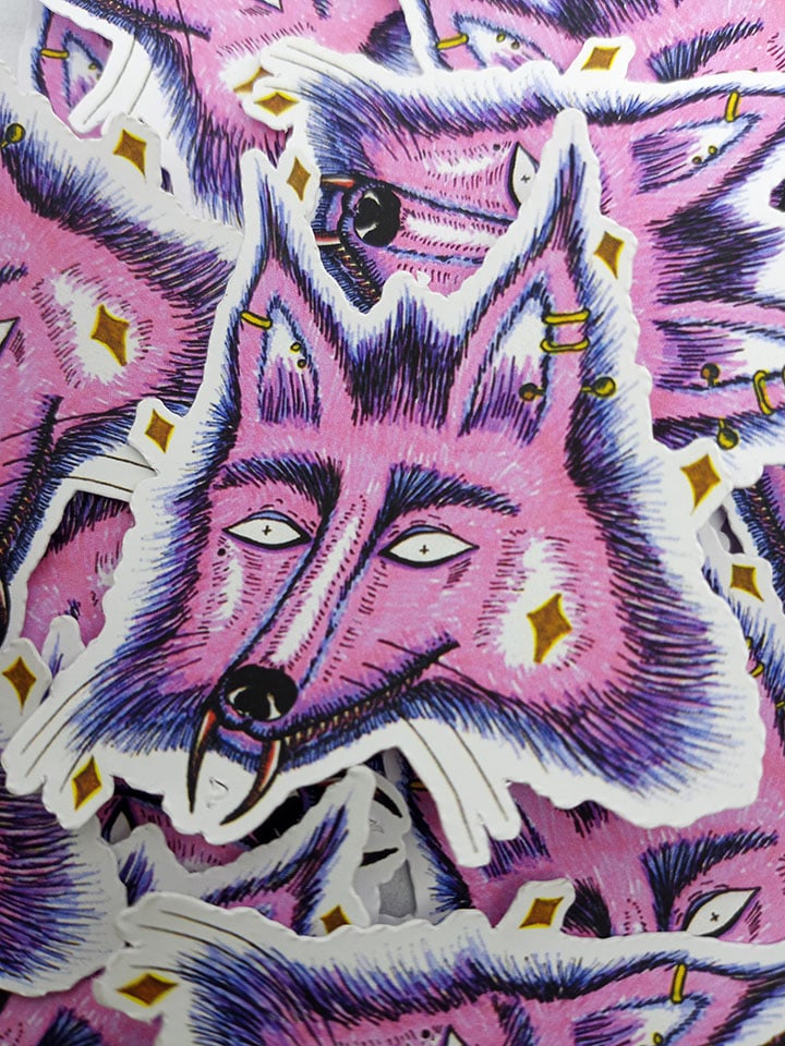 Image of La Fox Sticker