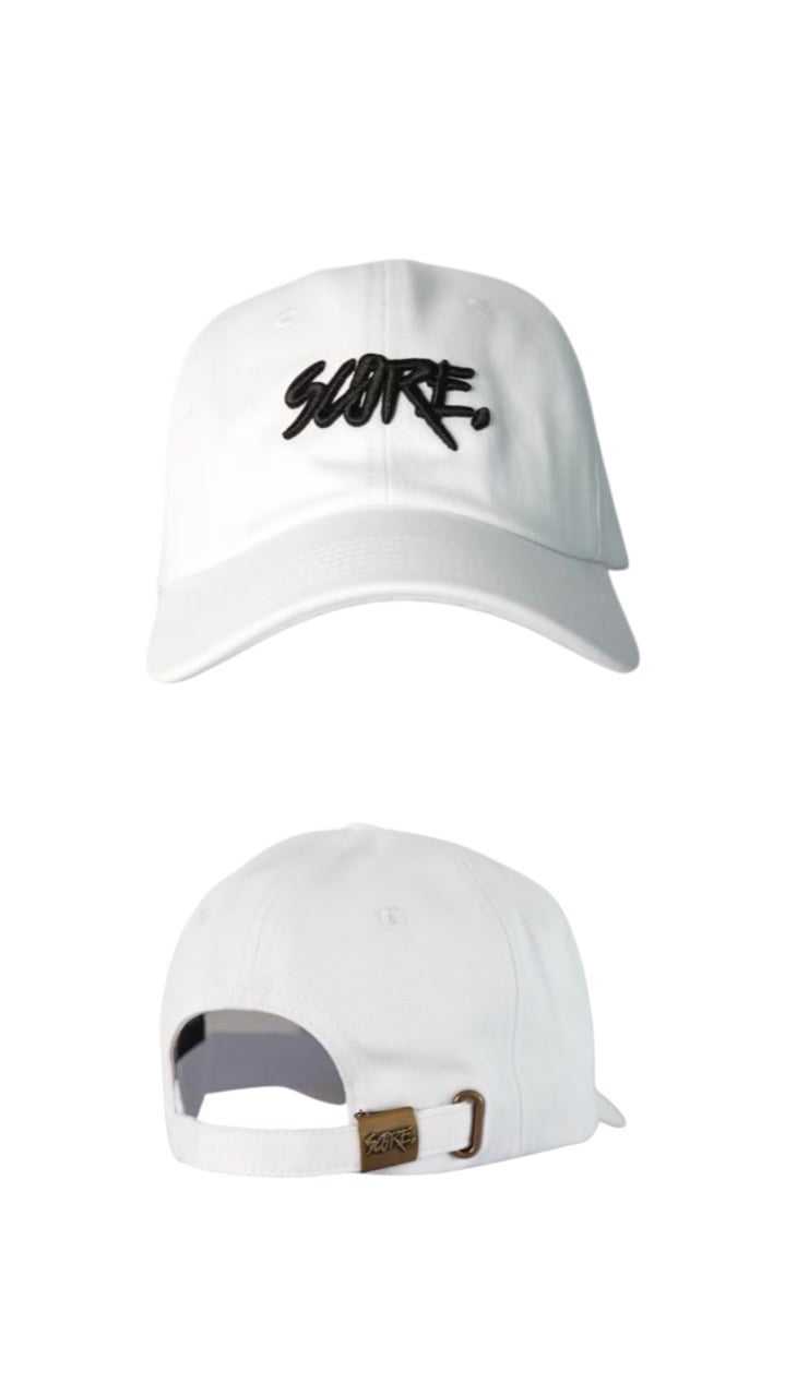 Image of Score. Logo Cap  (White)