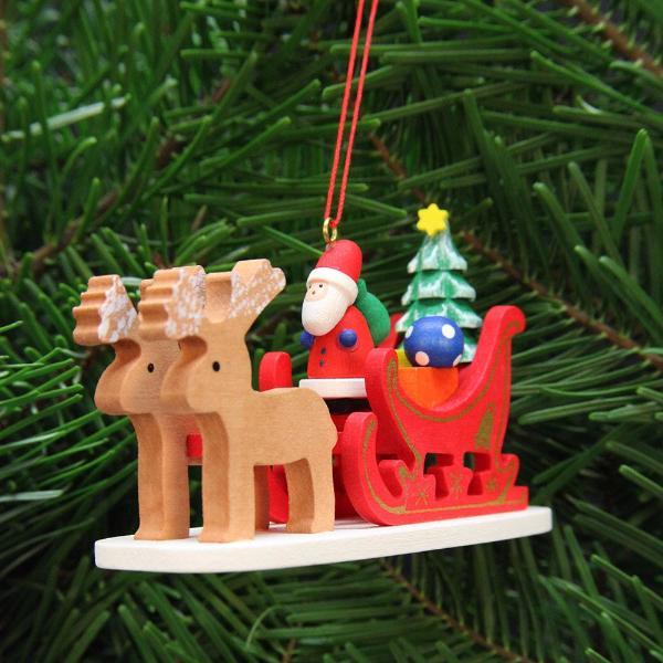 German Christmas Decorations - Sleighs | The Crafty Squirrel