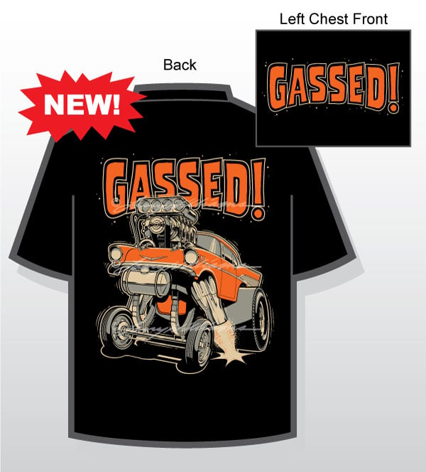 Image of "Gassed!" T-shirt: Med-3XL
