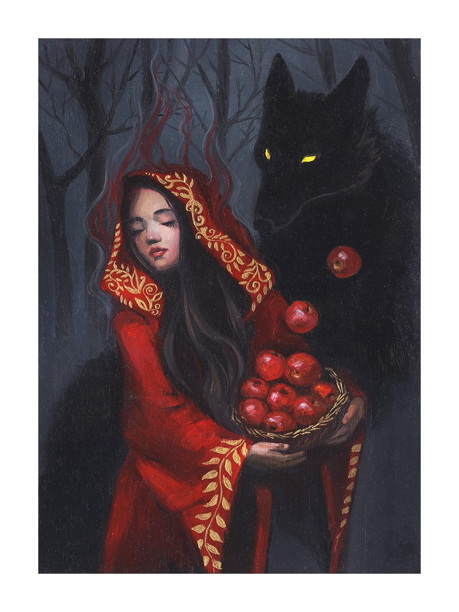 Image of "Little Red Riding Hood" Limited edition print