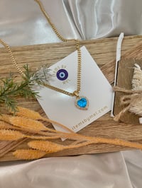 Image 3 of Bling Heart Necklace
