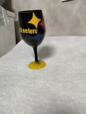 Couples Game Time Wine Glass and Beer Mug Set