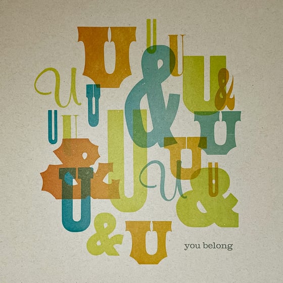 Image of You Belong (orange)