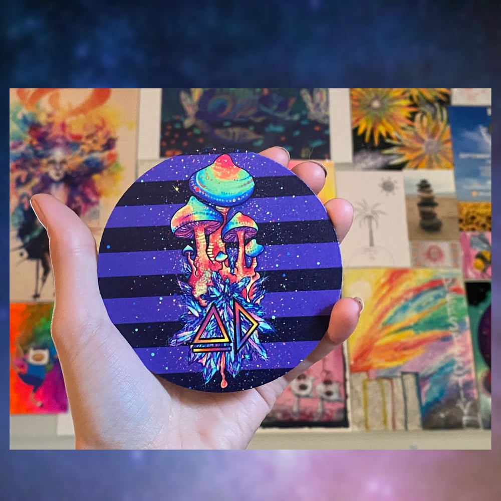 Image of Shroomcluster Coasters